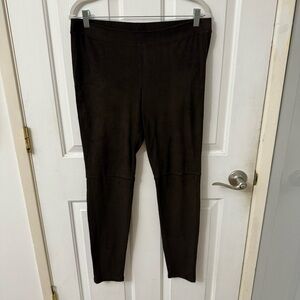 HUE - Suede Leggings - L